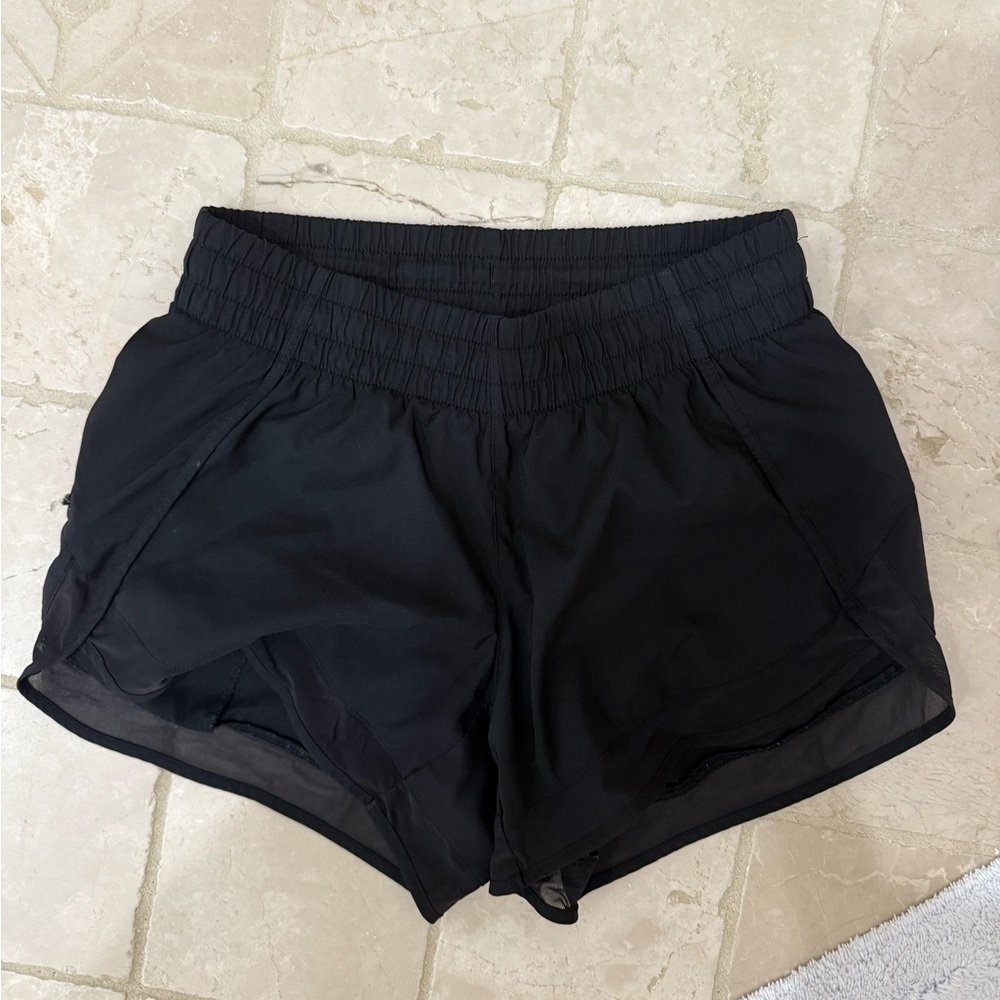 Black athleta shorts size xxs, great condition